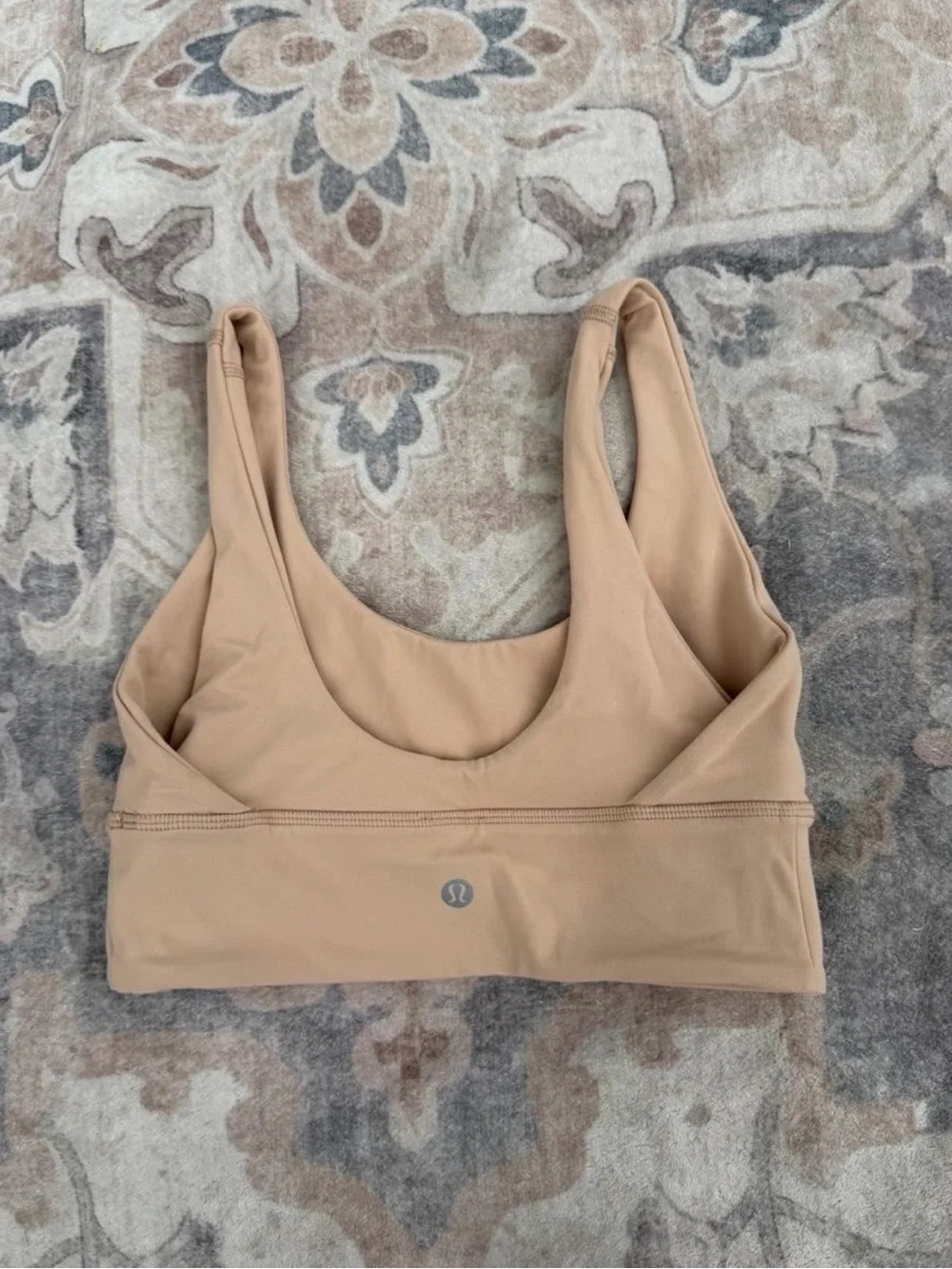 lululemon athletica Beige Scoop Sports Bra
